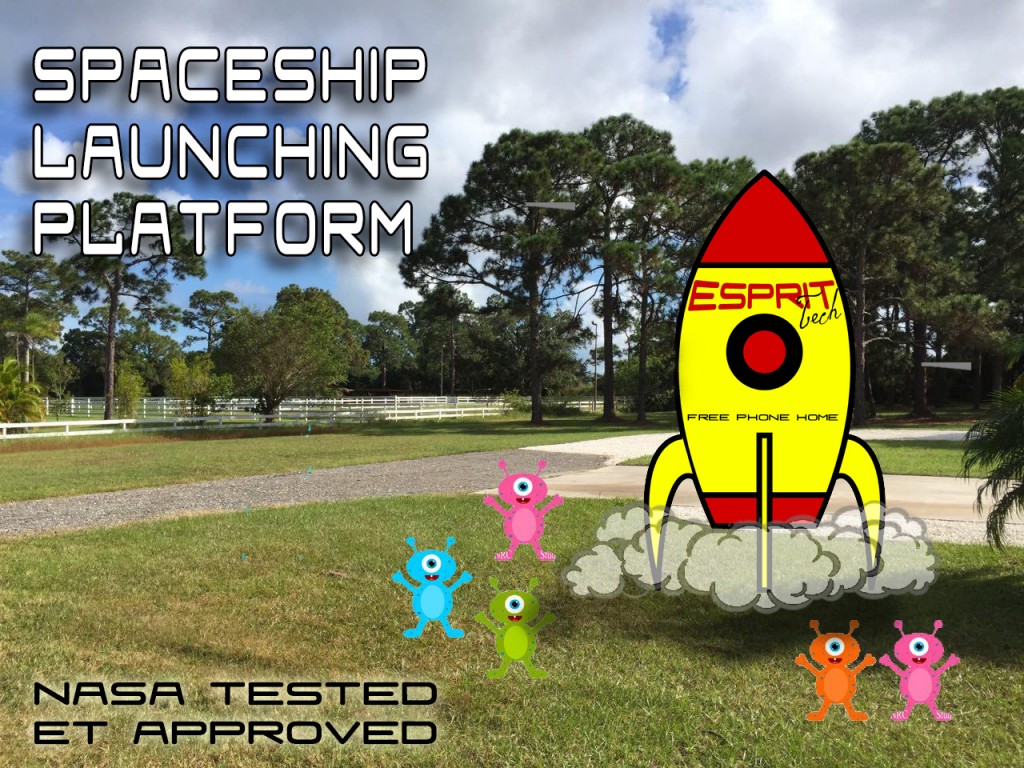 Spaceship Landing Platform